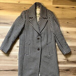 Barbour Angelina Houndstooth Coat. Excellent Condition. Rarely Worn